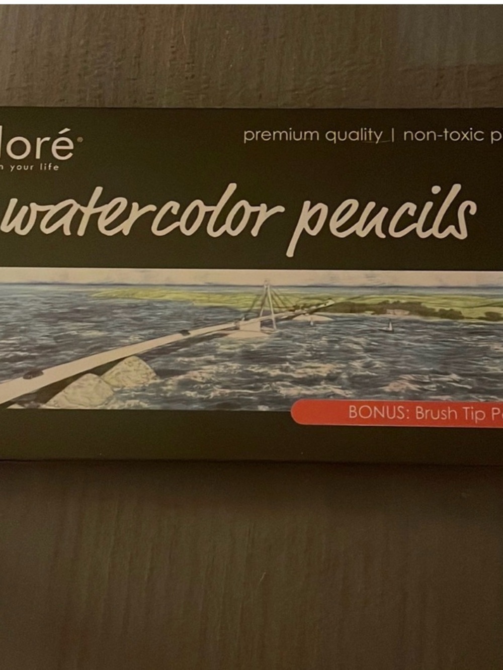 Coloré Brighten 72-color premium watercolor pencil set.Set 72 different pencils.